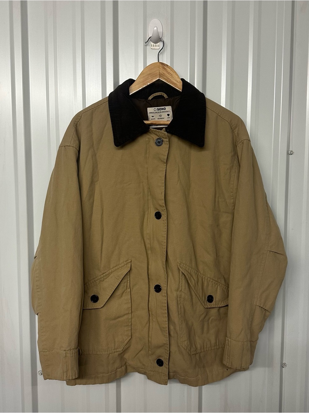 Women’s Ci Sono Barn Coat Utility Jacket Farmhouse Heritage Americana